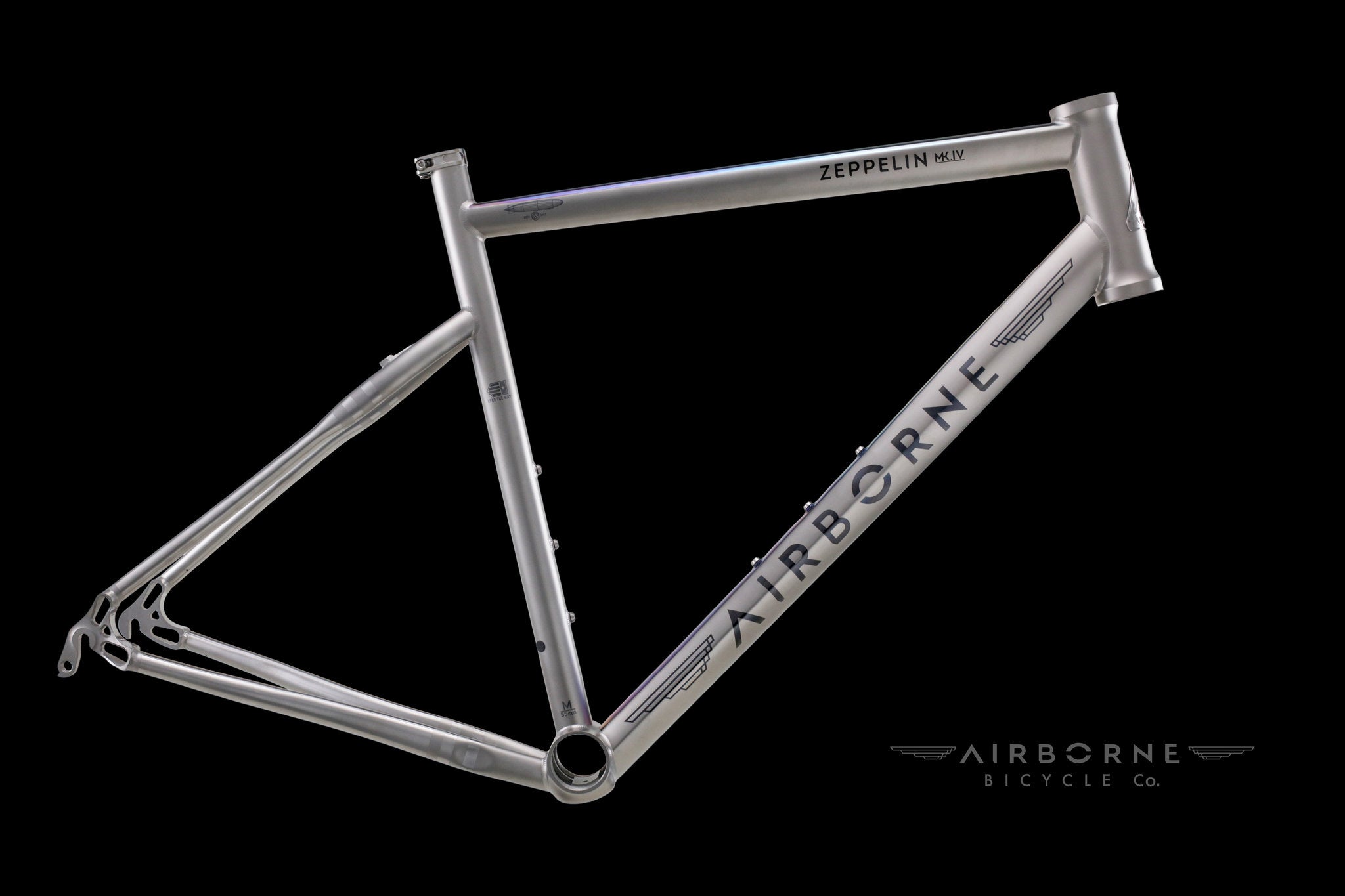 Zeppelin Mk. IV // Titanium Road Frame Set (Rim Brake) – Airborne
