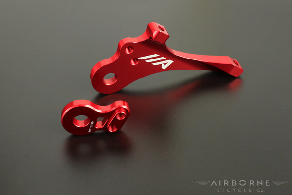 Ti-Hawk // 7075 Aluminum Dropouts (Set) Red Anodized – Airborne