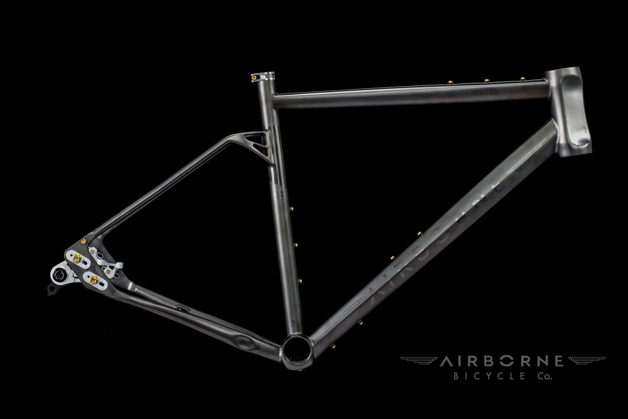 Valor // Titanium Road Frame Set – Airborne Bicycle Co.